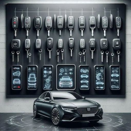 توفير مفاتيح وريموتات السيارات عند الطلب (النادرة)